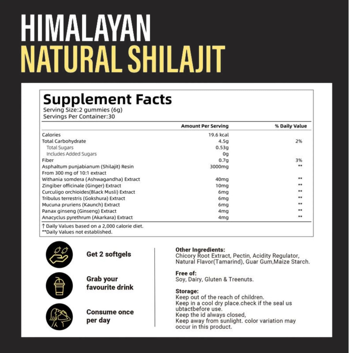 NaturEvo™ Pure Shilajit Gummies – Now 6-in-1 Support